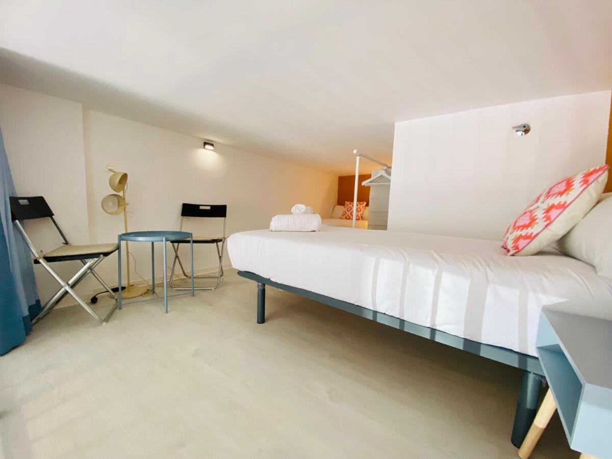 Ferienwohnung Modern Designed Loft In Russafa Valencia Exterior foto