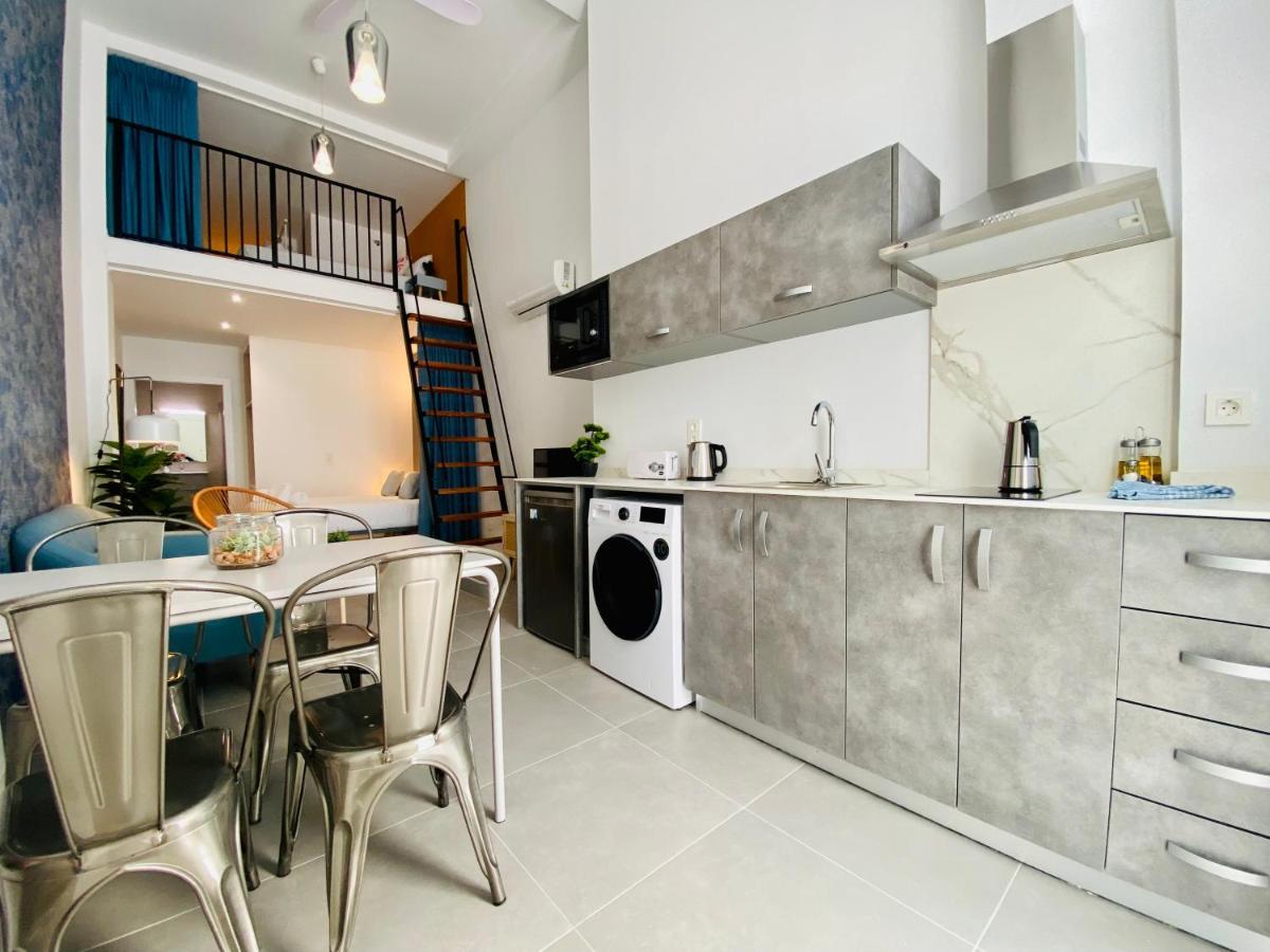 Ferienwohnung Modern Designed Loft In Russafa Valencia Exterior foto