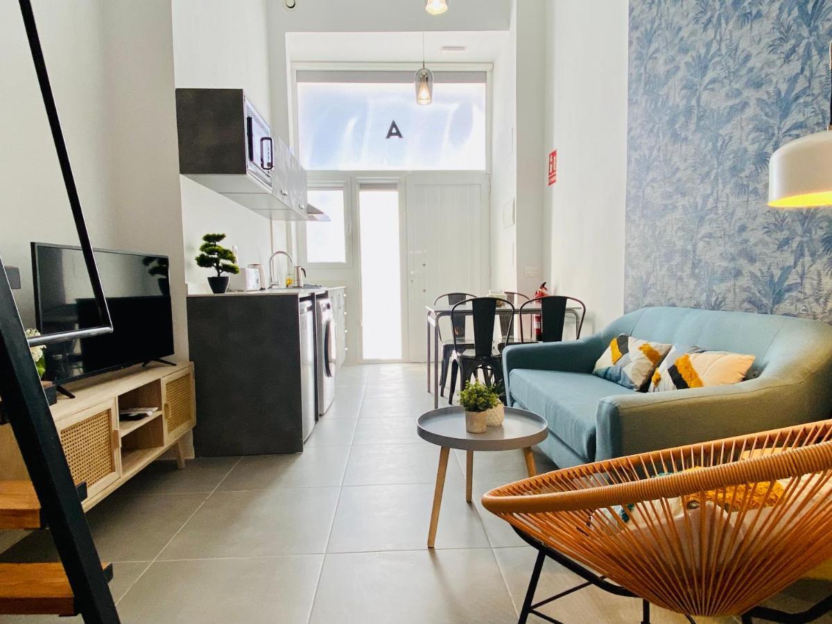 Ferienwohnung Modern Designed Loft In Russafa Valencia Exterior foto